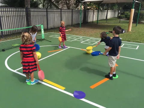 kids playing with toys