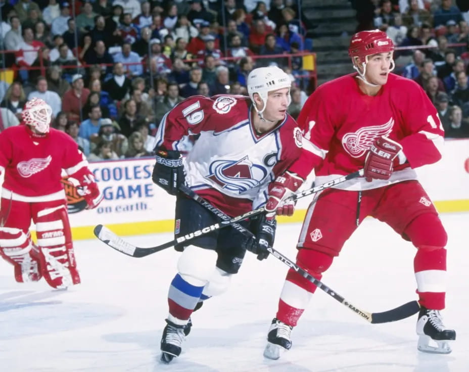 hockey players on ice