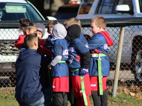 a group of children in uniform