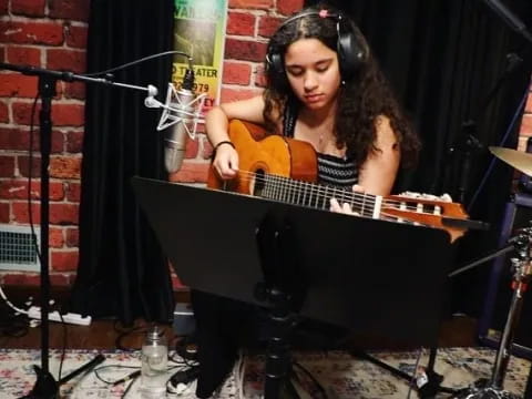 a person playing a piano