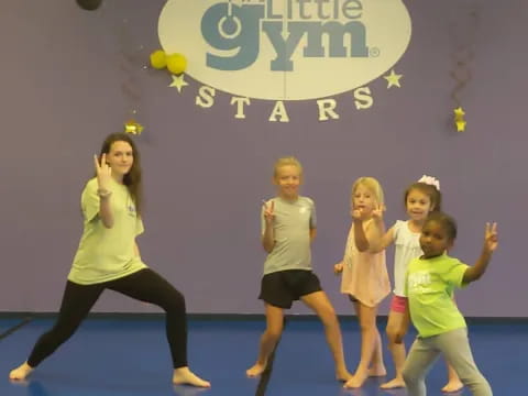 a group of women dancing