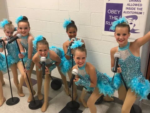 a group of people in clothing