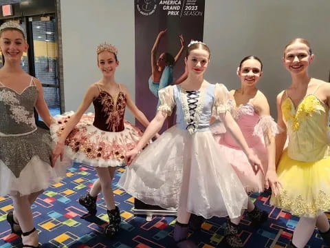 a group of women in clothing