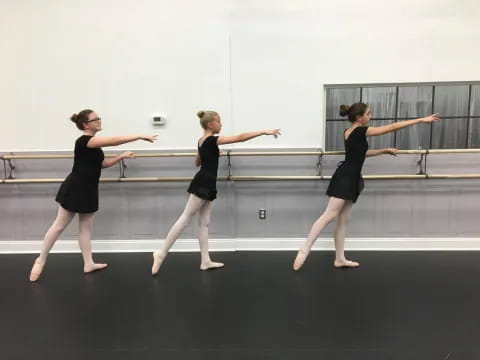 a group of women dancing