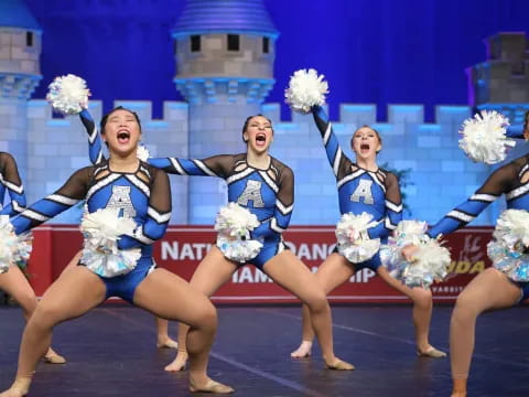 a group of women dancing