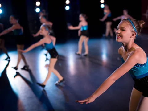 a group of women dancing