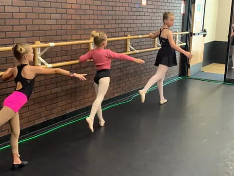 a group of women dancing