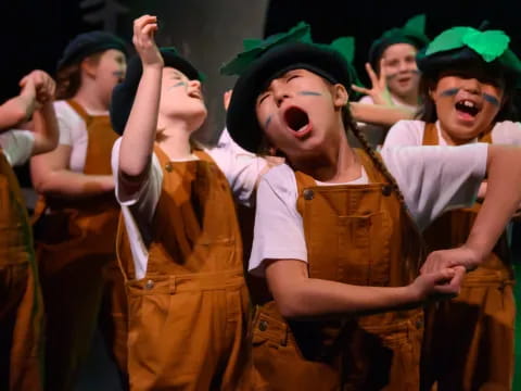 a group of people in clothing