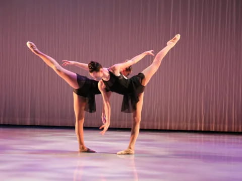 a group of people dancing