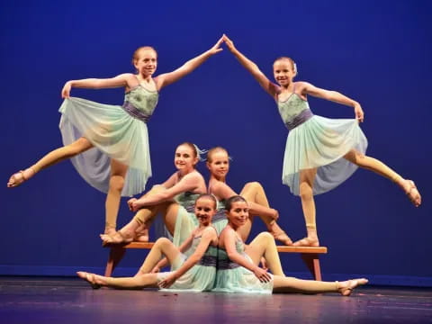 a group of women dancing