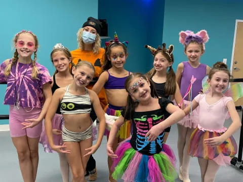 a group of women in clothing