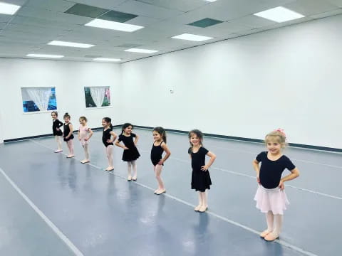 a group of people in a room