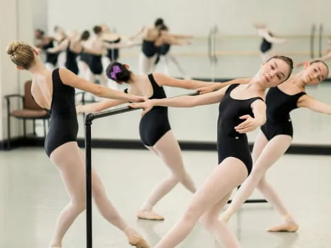 a group of women dancing