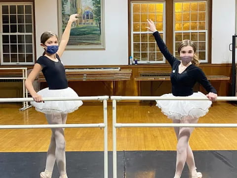 a group of women dancing
