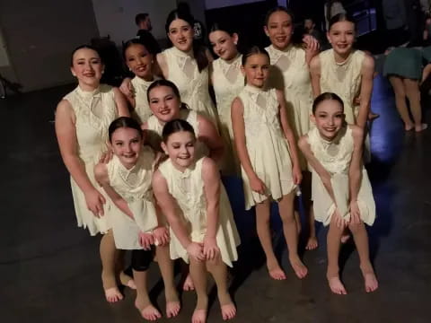 a group of children posing for a photo