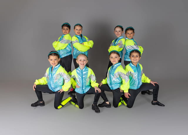 a group of people in garment