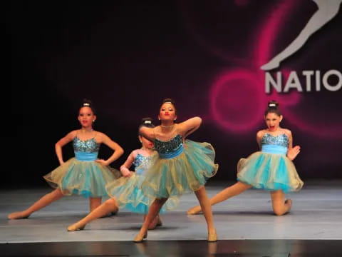 a group of women dancing