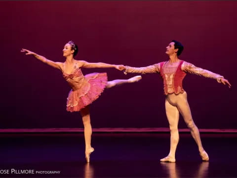 a couple of women dancing
