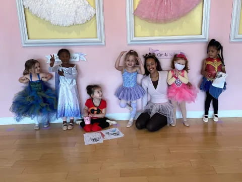 a group of children in clothing