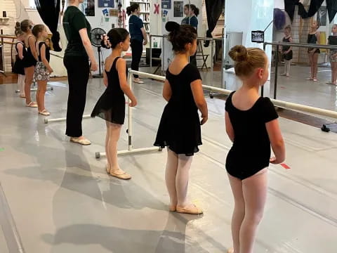 a group of women dancing