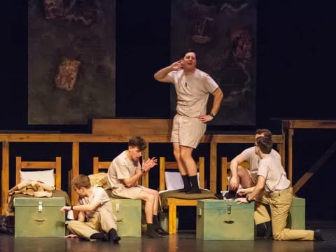 a man playing a video game