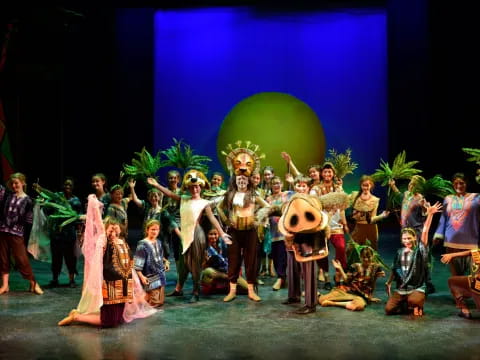 a group of people in clothing