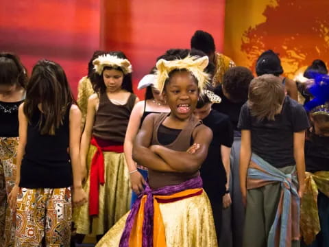 a group of women dancing