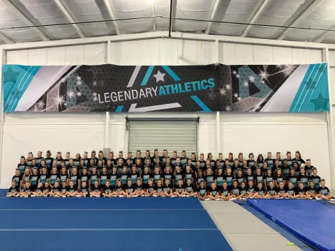 a group of people in a room