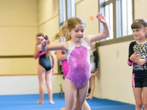 a group of girls dancing
