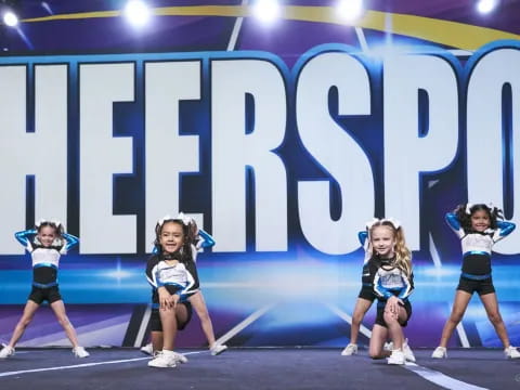 a group of women in a performance