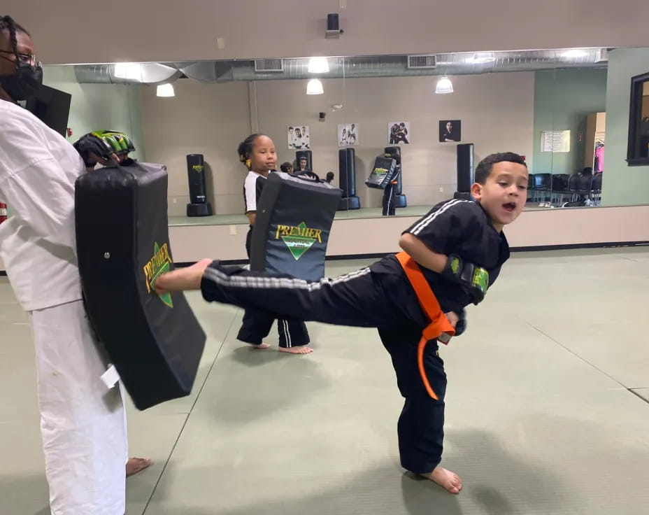 a man in a martial arts uniform