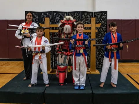 a group of people in clothing