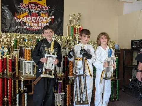 a group of people in clothing