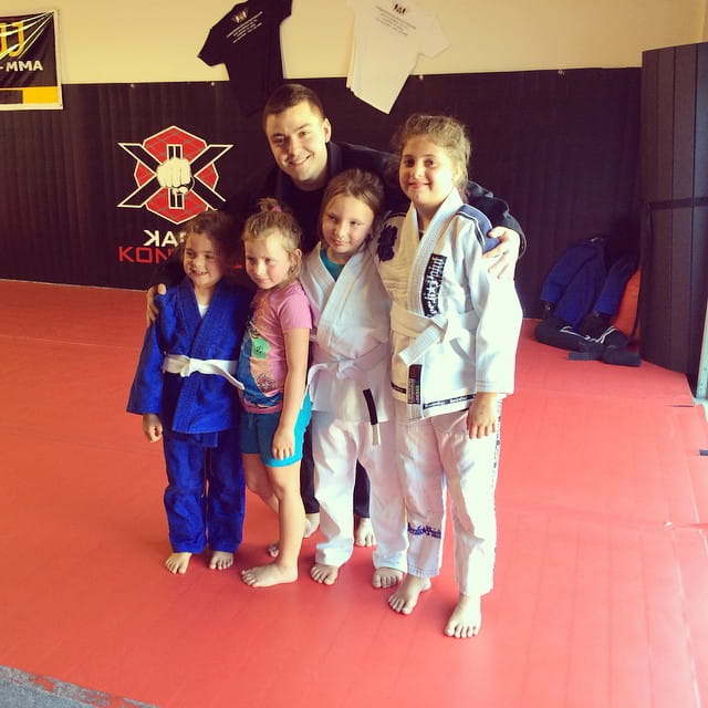 a group of children posing for a photo