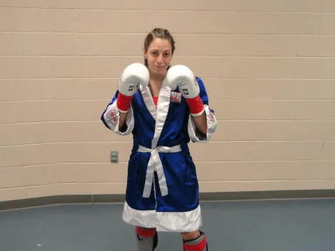 a person wearing a garment