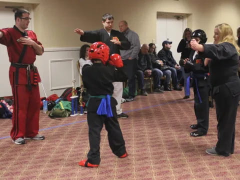 a group of people in clothing