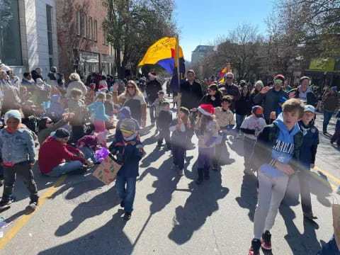 a group of people in clothing