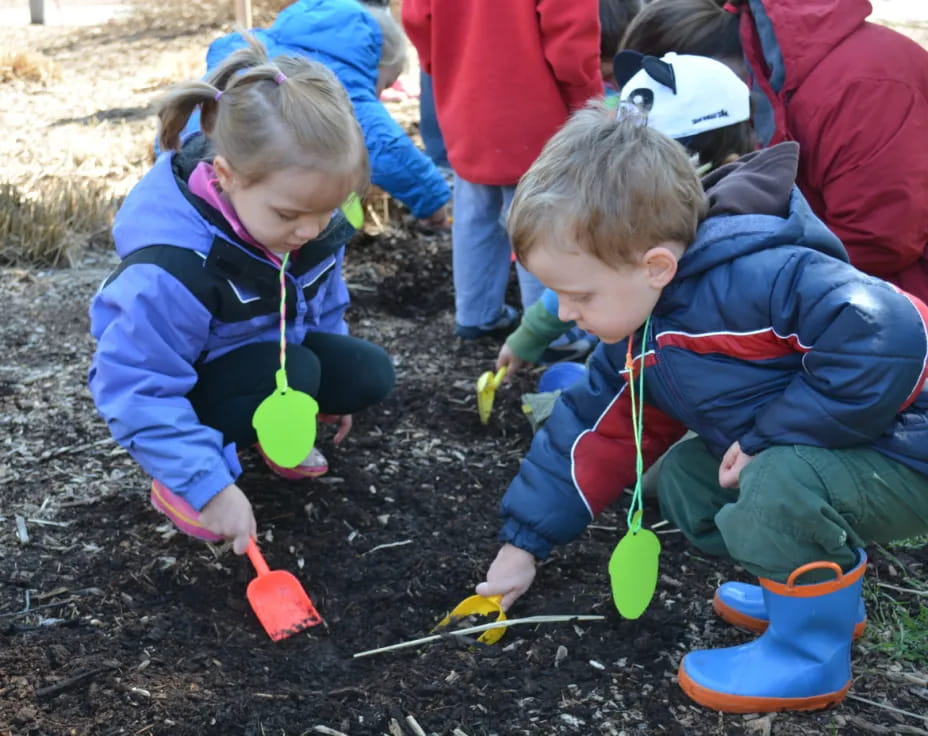 children playing with toys