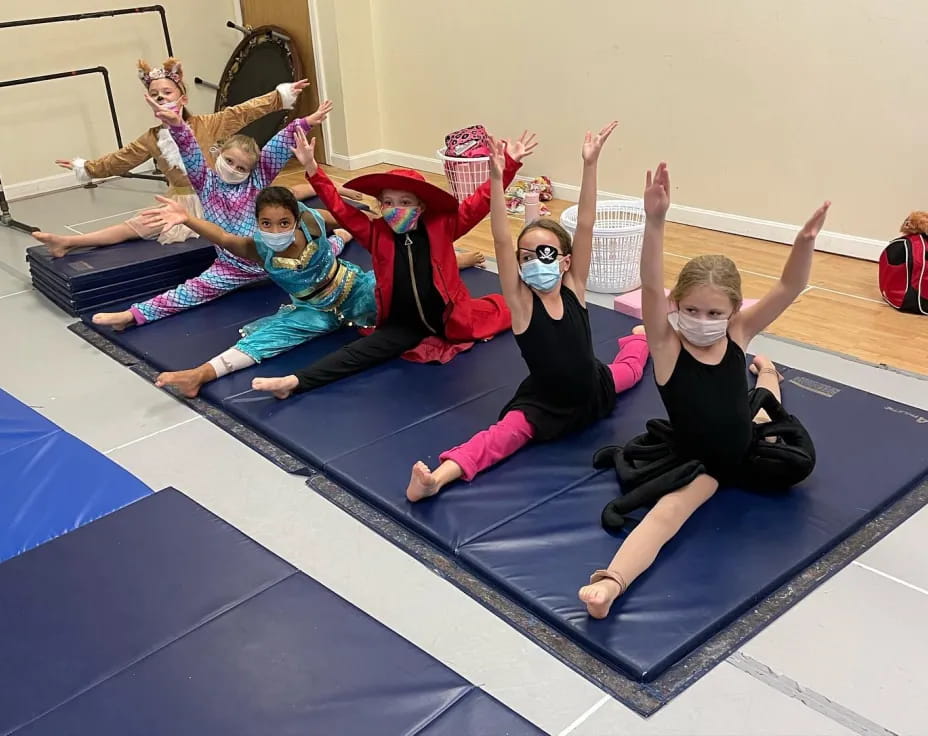 a group of people wearing clothing