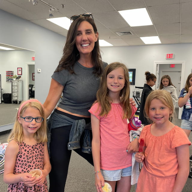 a group of people posing for the camera