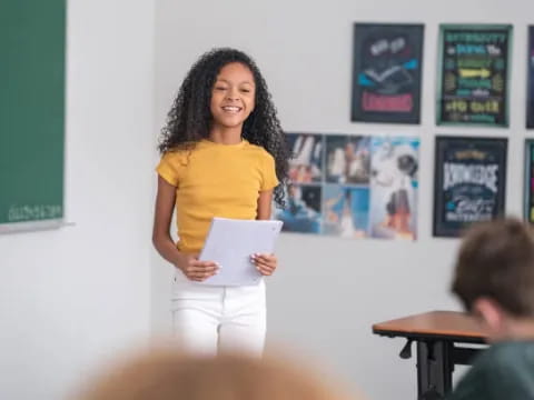 a person holding a piece of paper
