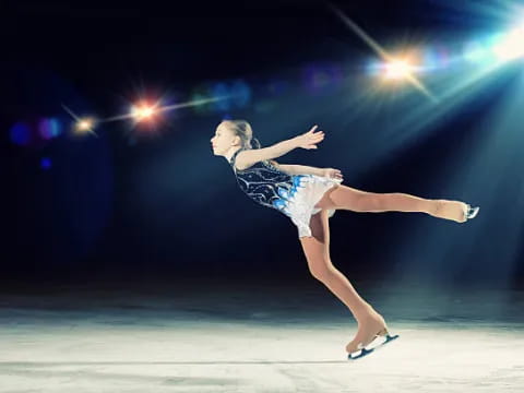 a person dancing on a stage