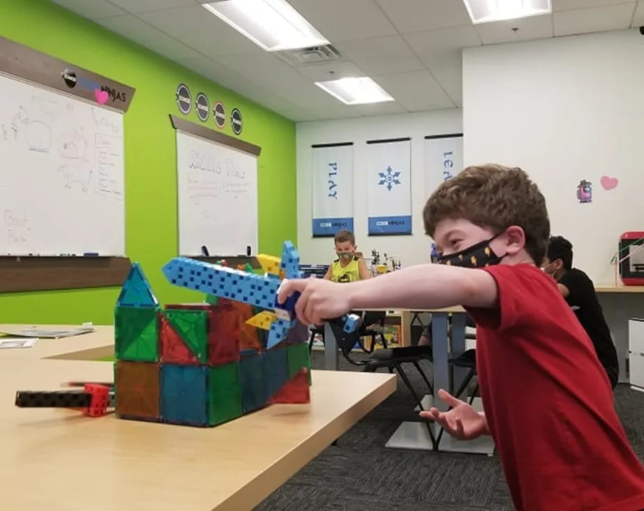 a person wearing a mask