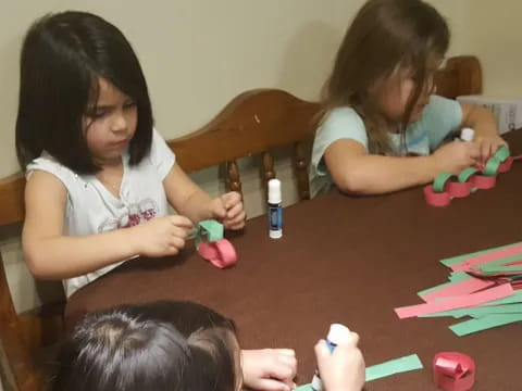 a few children playing with toys