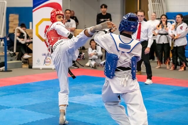 two people in white uniforms