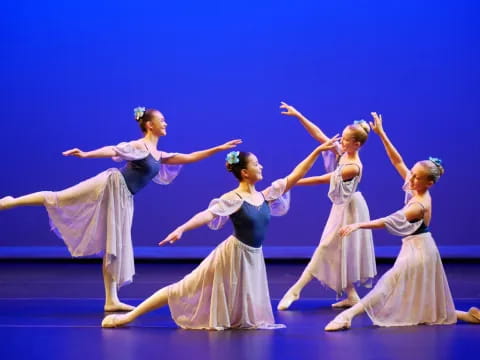a group of women dancing