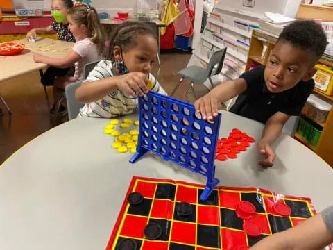 children playing with toys