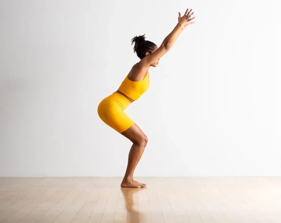 a woman dancing on a stage