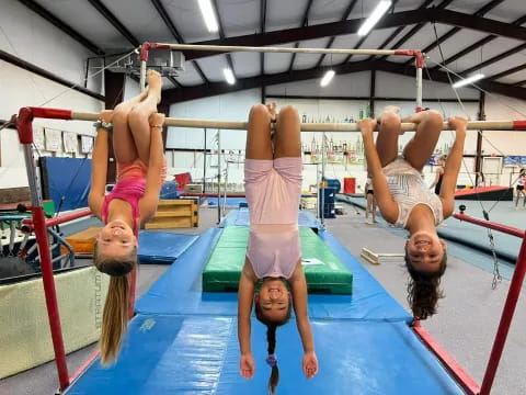 a group of women doing yoga