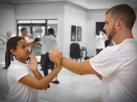a doctor examining a patient